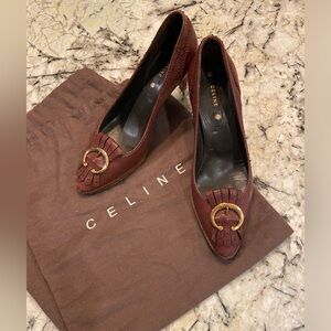 Gorgeous Celine Oxford Pumps